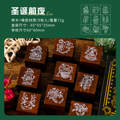 #05013 Christmas Stamp Box