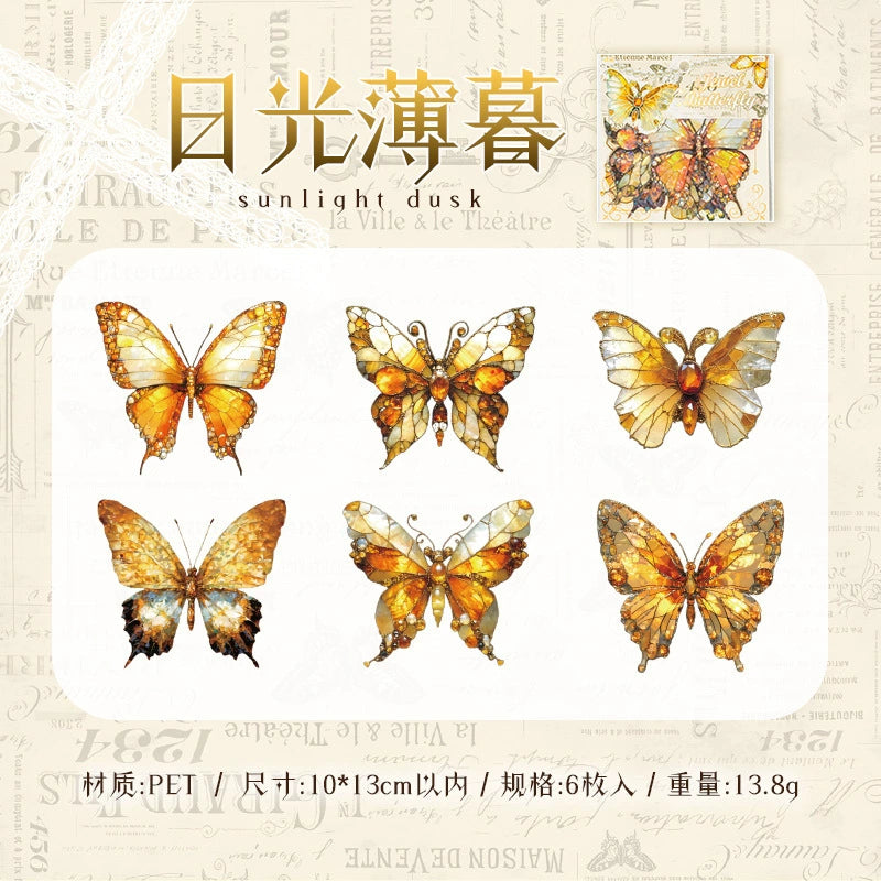 #20436 Jewelry Butterfly Series Sticker
