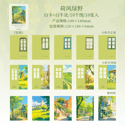 #02960 Window Scenery Series Sticker