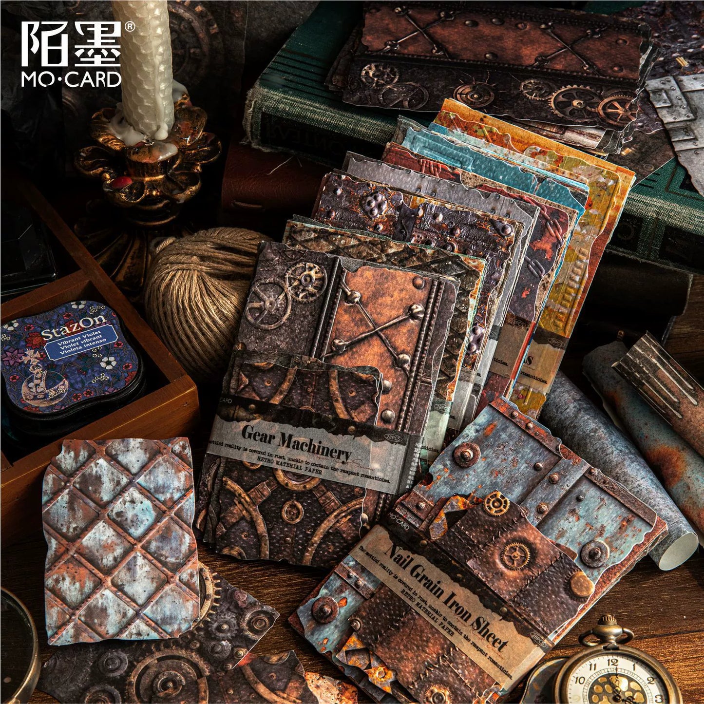 #20367 Rust Background Series Paper