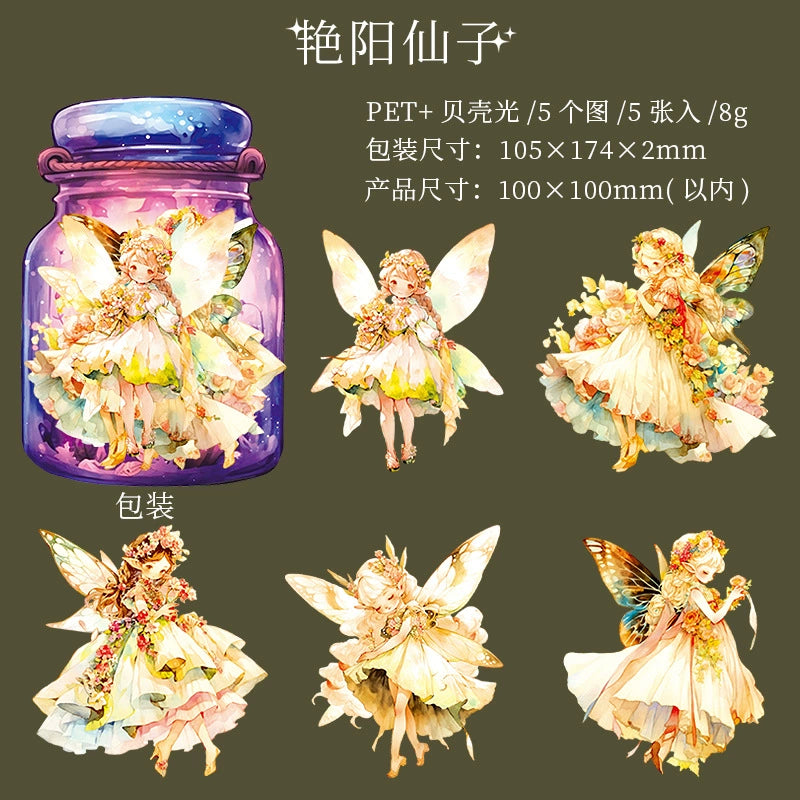 H4#20354 PET Sticker 小仙女日记