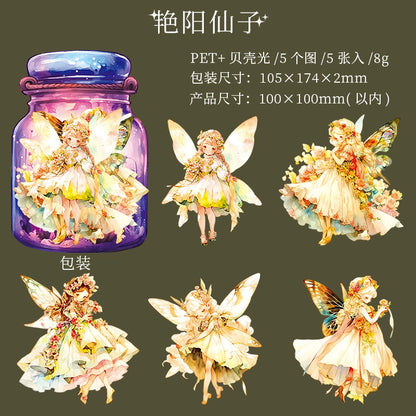 H4#20354 PET Sticker 小仙女日记