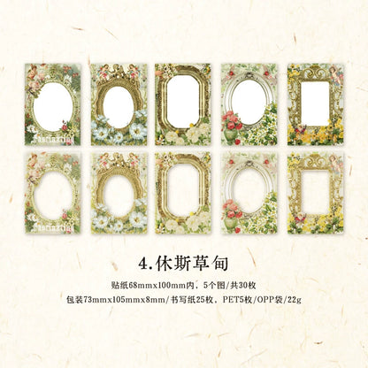#20449 Vintage Frame Series Sticker