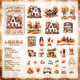 #20214 Autumn Life Series Sticker
