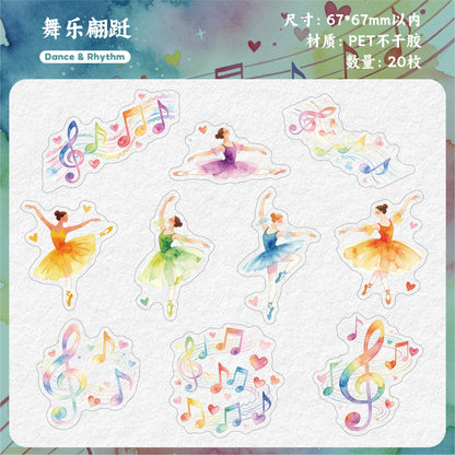 F2#20989 PET Sticker
