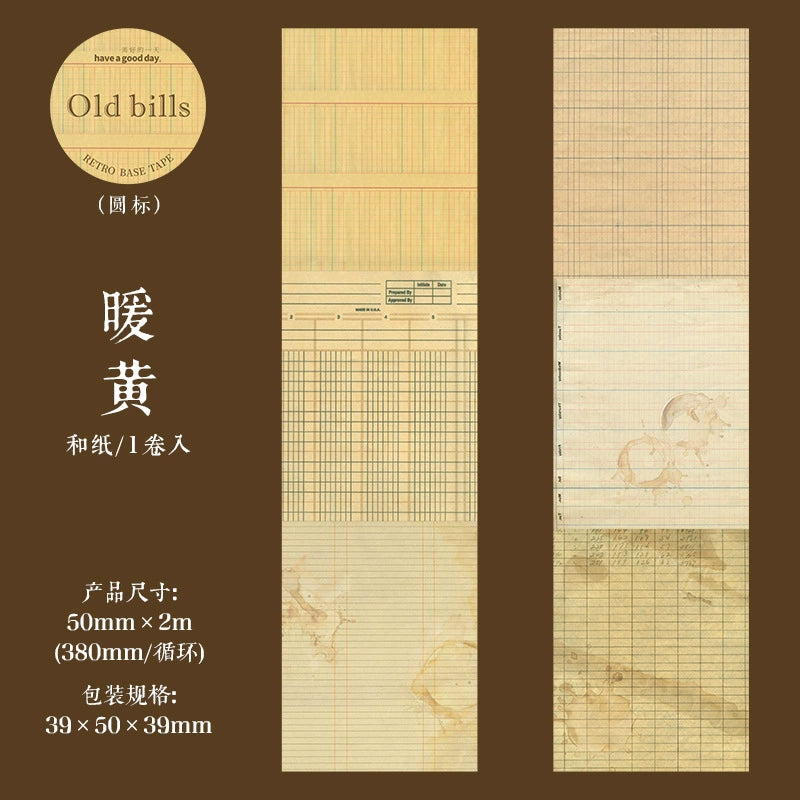 #03281 Retro Ticket Series Tape