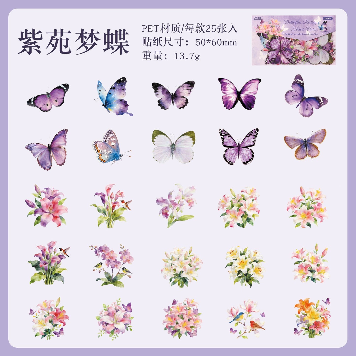 B1#21015 PET Sticker