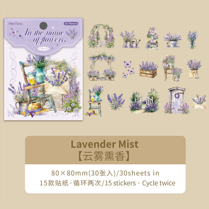 #20557 In the Name of Flowers Series Sticker