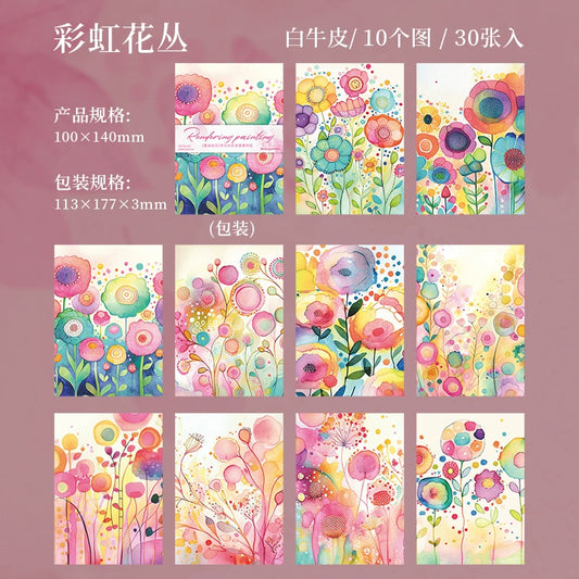 #02940 Flower Series Paper