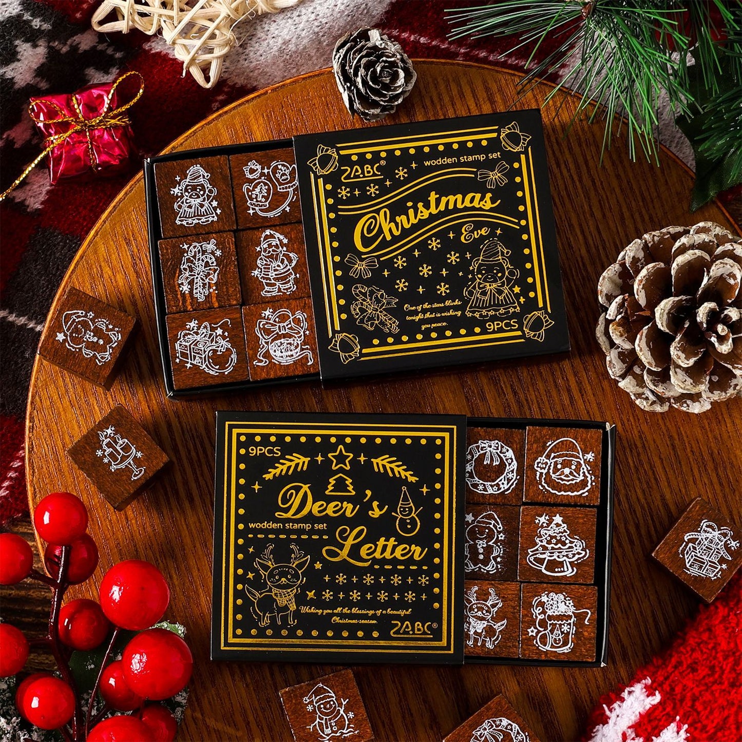 #05013 Christmas Stamp Box