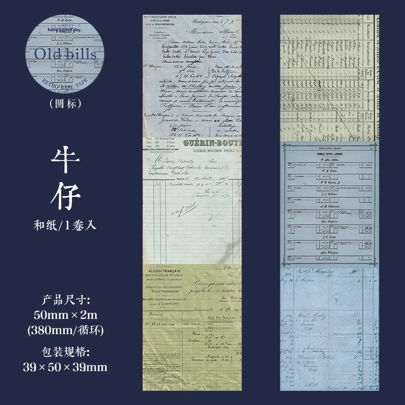 #03281 Retro Ticket Series Tape