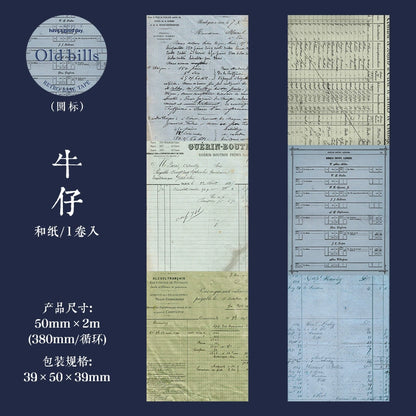 #03281 Retro Ticket Series Tape