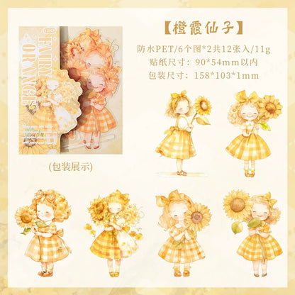 #20272 Cute Girl Series Sticker