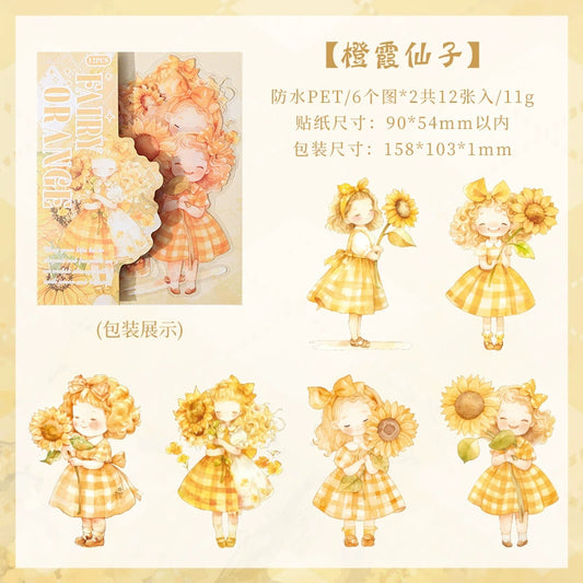 #20272 Cute Girl Series Sticker