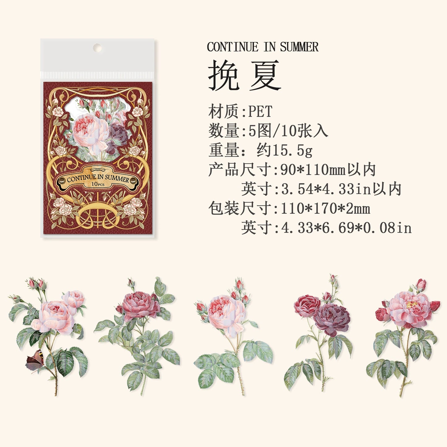 K1#20953 PET Sticker