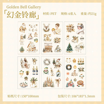 #02998 Christmas Night Series Sticker