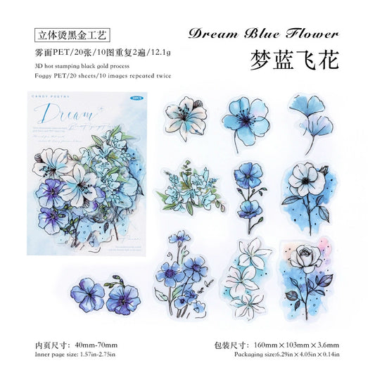 #02893 Flower Series Sticker