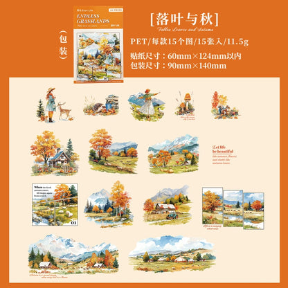 #20476 Endless Grasslands Series Sticker
