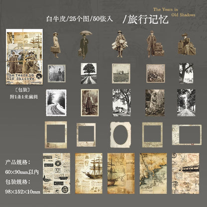 #20230 Retro Series Sticker/Paper Pack