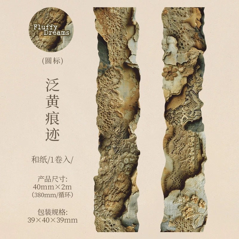 #03279 Vintage Letter Series Tape