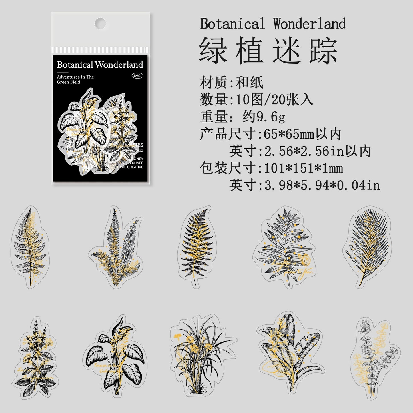 H2#20880 Washi Sticker