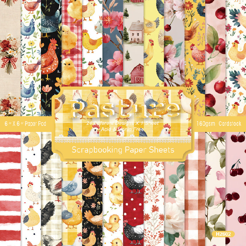 BF#157 6"*6" Square Paper