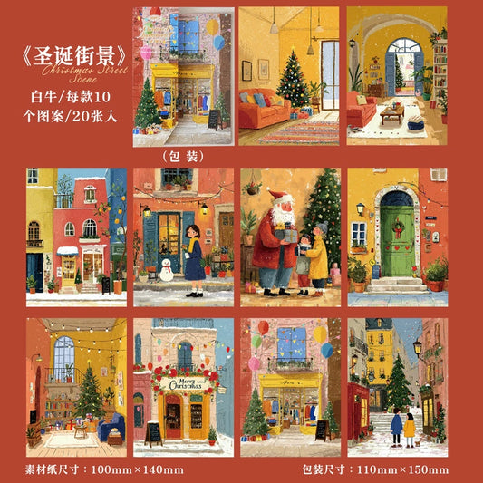 #20018 Christmas Night Series Sticker