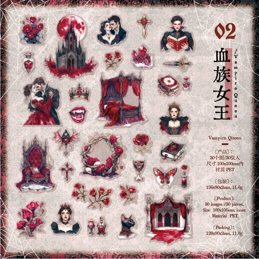 #20271 Gothic Night Series Sticker