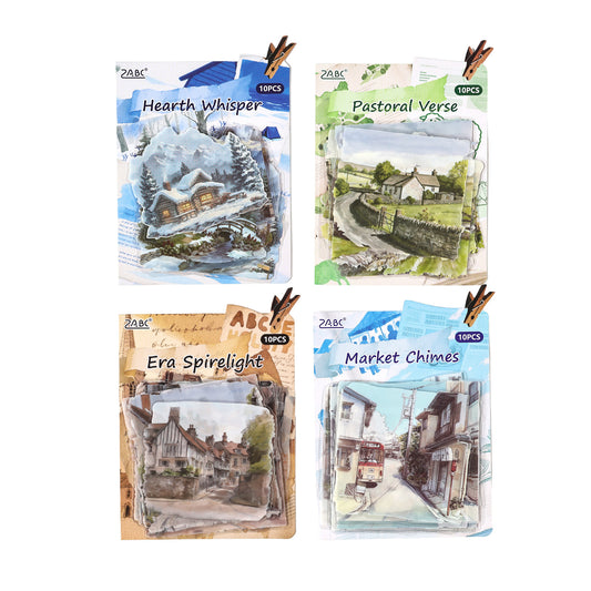 #02957 Mixed Scenery Series Sticker