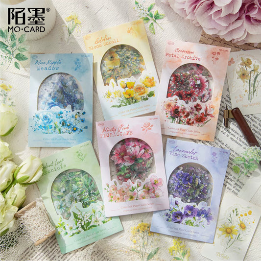 #02927 Mixed Flower Series Sticker