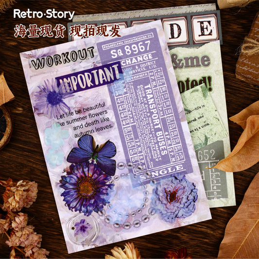 #20353 Flower Series Sticker/Paper