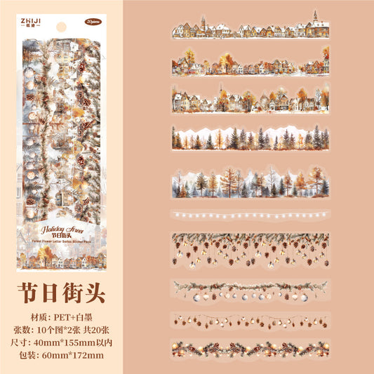 #02812 Forest Flower Series Paper