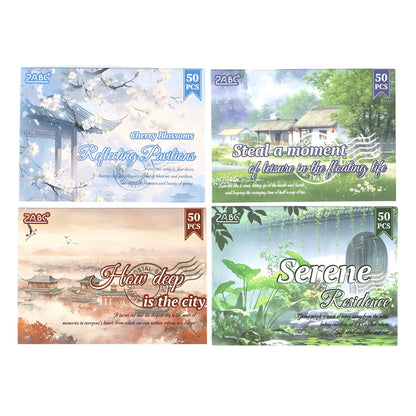 #20096 Acient Villa Series Sticker Book