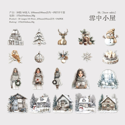#20112 Christmas Series Sticker