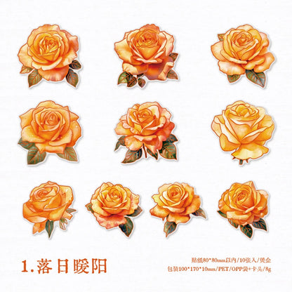 #20241 Rose Series Sticker
