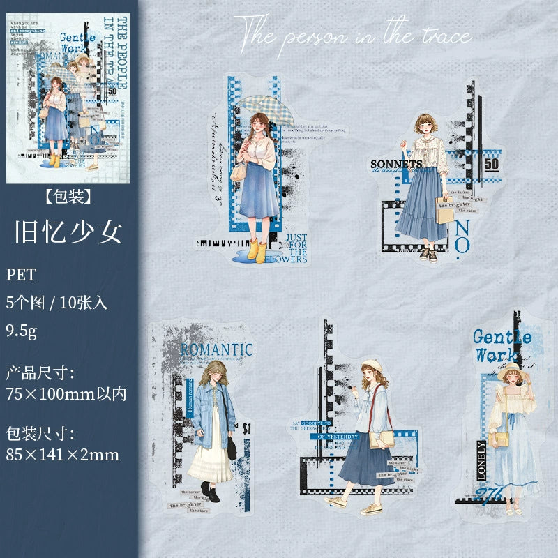 #02899 Gril Series Sticker