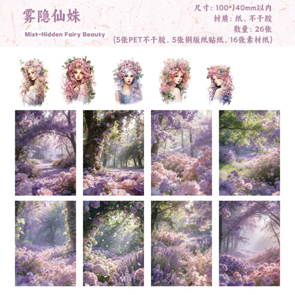 #20576 Slient Woods Series Sticker/Paper