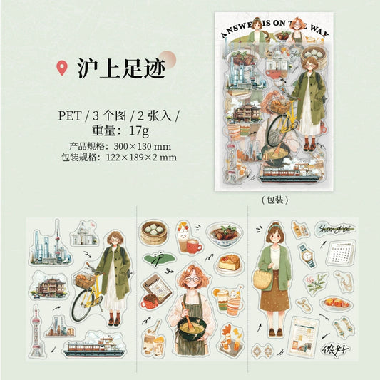 #20086 Travel to China Series Sticker