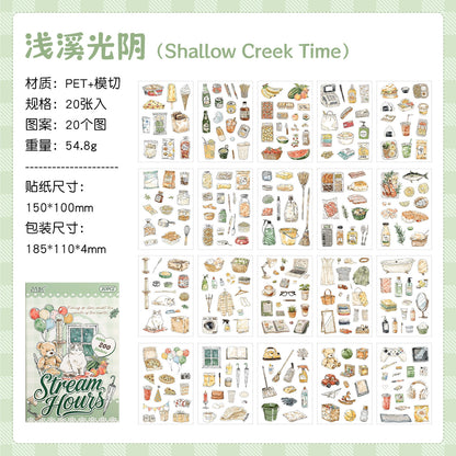 G1#20832 PET Sticker Book