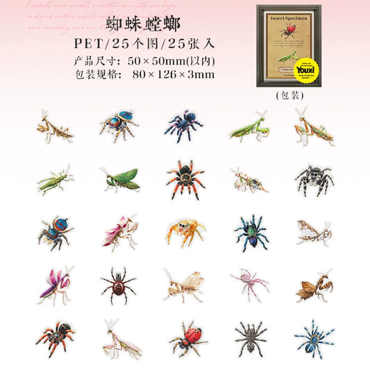 #02937 Insect Collector Series Sticker
