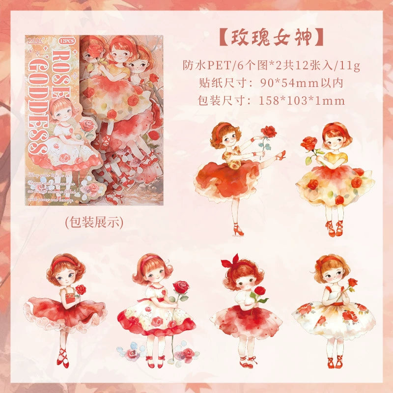 #20272 Cute Girl Series Sticker