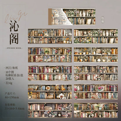#02893 Book Shelf Series Sticker Book