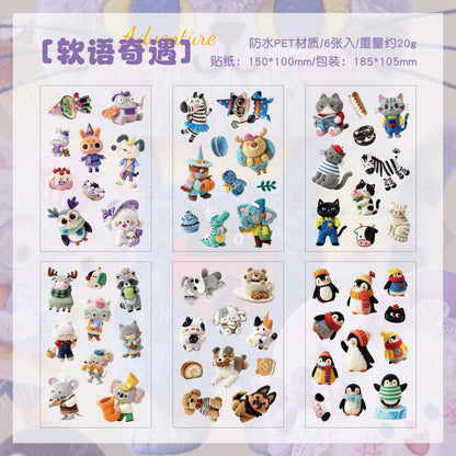 #20815 PET Sticker Pet
