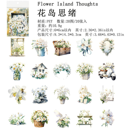 #20460 Flower Series Sticker