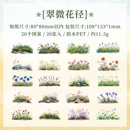 #20213 Green Grass Series Sticker