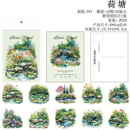 #20395 Spring Flower Series Sticker