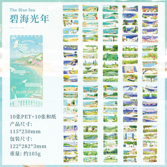 #20054 Four Season Scenery Series Sticker Book