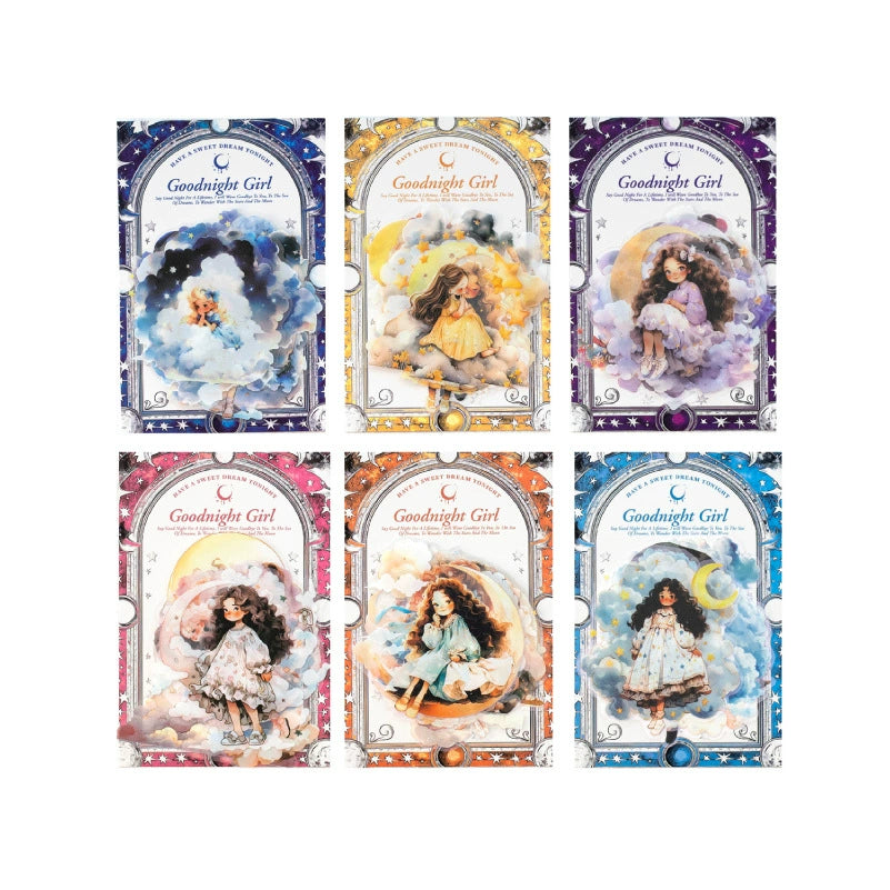 #20209 Good Night Girl Series Sticker