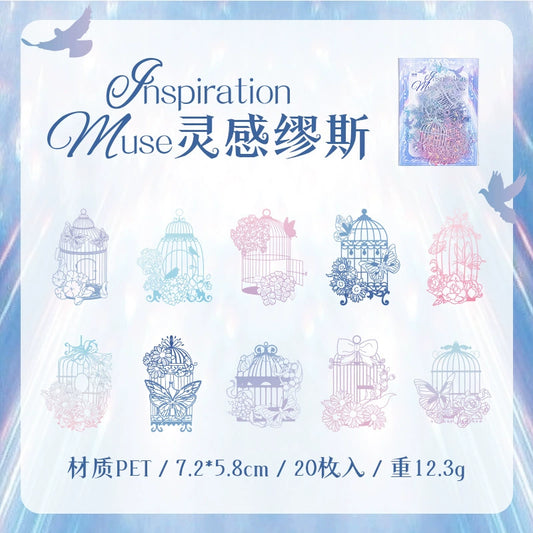 #20266 Fantasy Cage Series Sticker