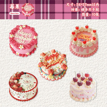 A1#20345 Sweet Cake Series Sticker